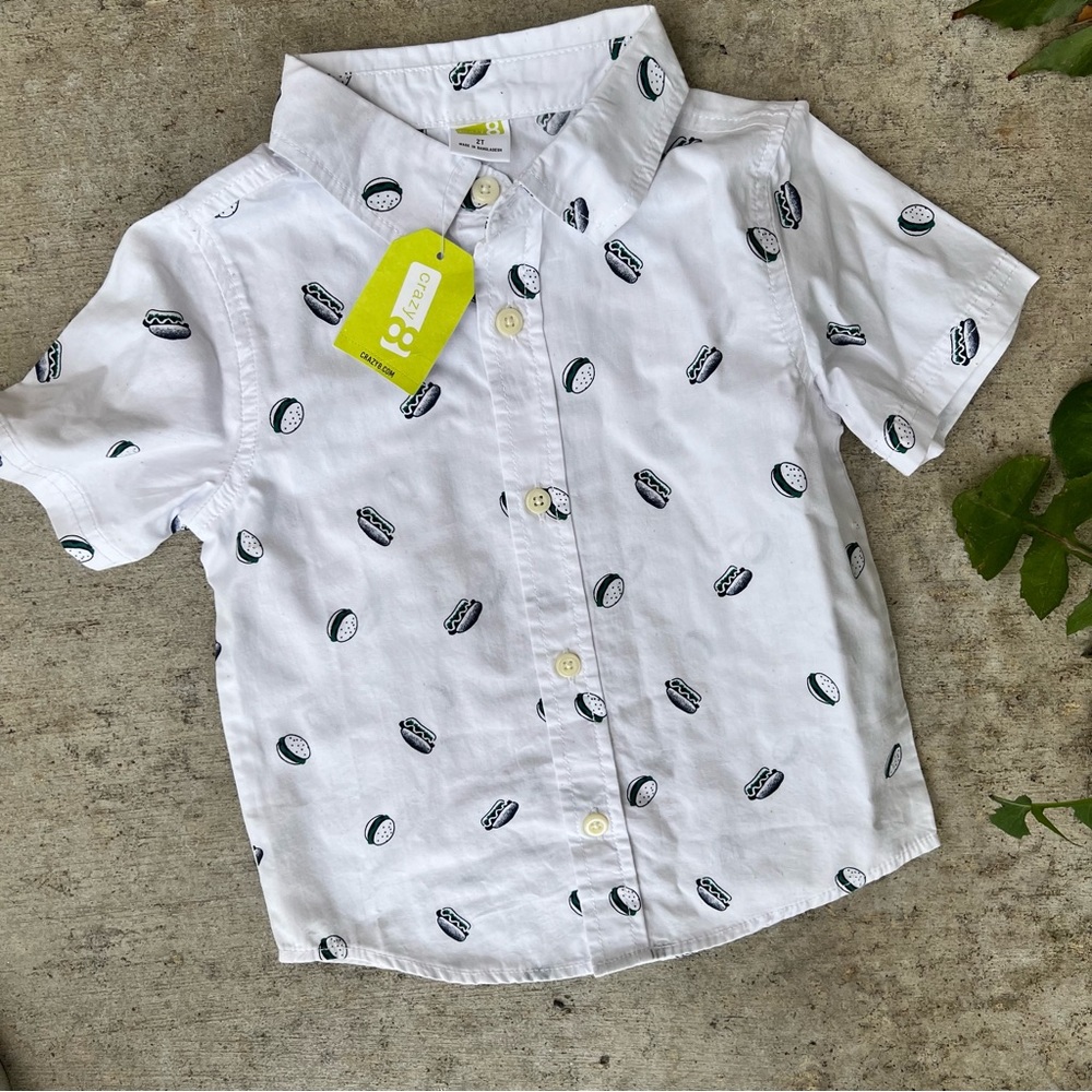 Crazy 8 Button Up Shirt